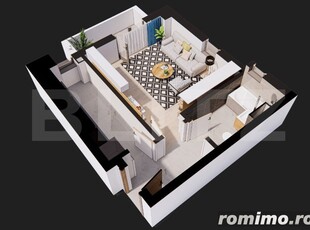 Apartament Modern cu 1 Cameră în Ansamblu Rezidențial Nou, zona Păcurari