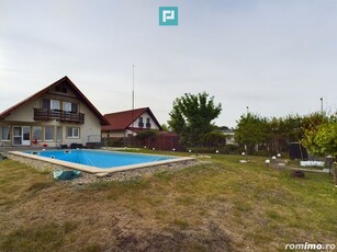 Casă individuală cu piscină și teren generos în Becicherecu Mic