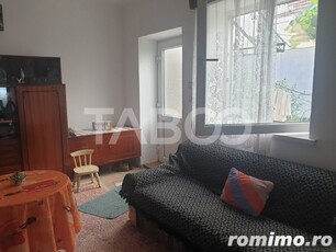 Casa 2 camere 60 mp utili pivniță anexe curte gradina Sebes Alba