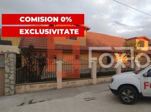 COMISION 0% Casa individuala 6 camere, Sacalaz-Complet renovat