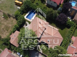 Casa individuala, garaj dublu, teren generos, piscina, pe strada Norma