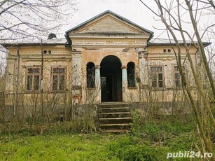 Casa stil neo-românesc 4 camere si teren 17800mp (1,78 Ha) intravilan.