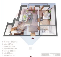 De vânzare apartament cu 2 camere, str. Primăriei