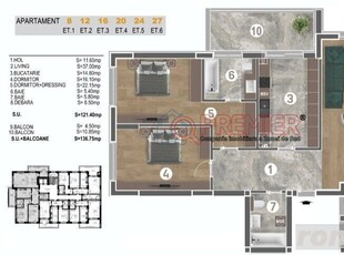 Delta Vacaresti Apartament 3 Camere Finalizat LUX - Metrou Piata Sudului