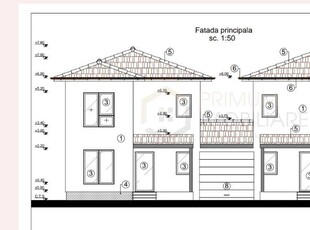 Duplex la asfalt - garaj - teren 430 mp - zona excelenta