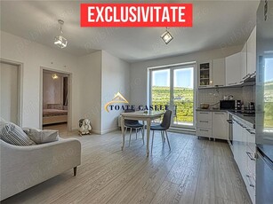 EXCLUSIVITATE! Apartament nou cu 3 camere, mobilat, utilat, ansamblul Beta Residence