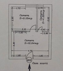 garsoniera de vânzare zona CET