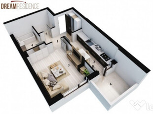 Privat inchiriez garsoniera in bloc nou complex Dream Residence Rahova