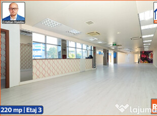 Spatiu birouri/comercial|220mp|Cladire moderna|Brancoveanu