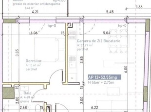 Apartament 2 camere decomandat , Finisat, bloc nou, zona Fabricii