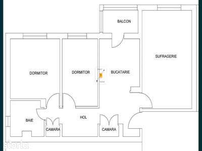 Vanzare apartament 3 camere Paltinis, Centrala termica proprie
