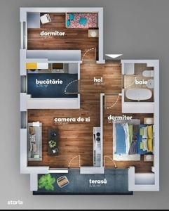 Apartamente 3 camere decomandate