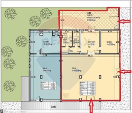 Spatiu comercial 255 mp, zona Tudor Vladimirescu