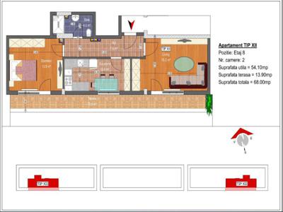 (AP.60/8/BL1) FINALIZAT 2 camere Titan - Pallady - Metrou Teclu - Estimobiliar