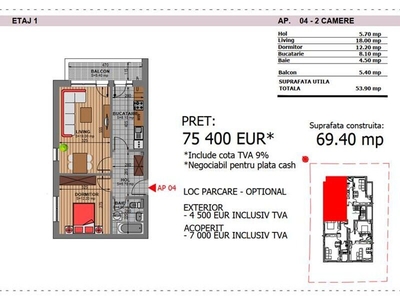 Apartament 2 camere Metrou Aparatorii Patriei