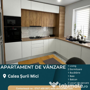 Apartament 3 camere, Calea Șurii Mici, 76 mp utili