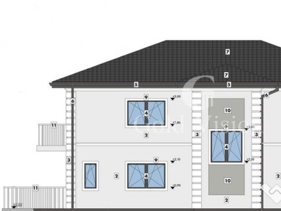 Casa noua cu 5 camere si teren de 740 mp in Livezeni