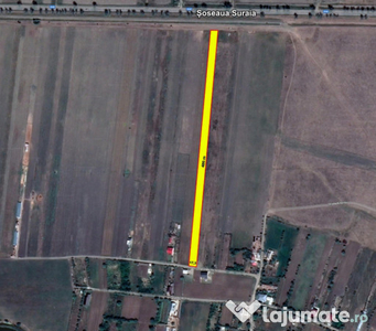 Lot teren 8383mp Focsani, Mandresti Moldova-Soseaua Suraia, Negociabil