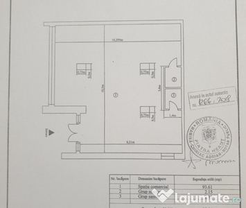 Spatiu comercial in zona Centrala