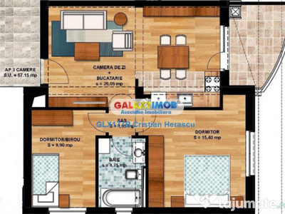 Apartament 3 camere Golden Rose Residence Chitila Mogosoaia