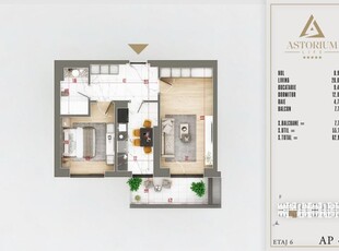 AP. 2 CAM PROIECT UPPER PREMIUM / ASTORIUM -COMISION 0%!