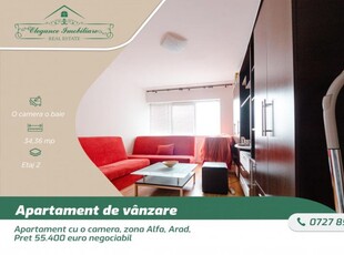 Apartament cu o camera in zona Alfa, Arad, an constructie 2012!