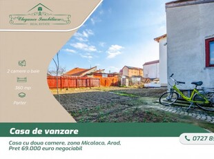 Casa de vanzare, zona Micalaca, Arad, Pret: 69.000 Negociabil.