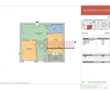 Comision 0% - Bloc Nou - 3camere - langa METROU