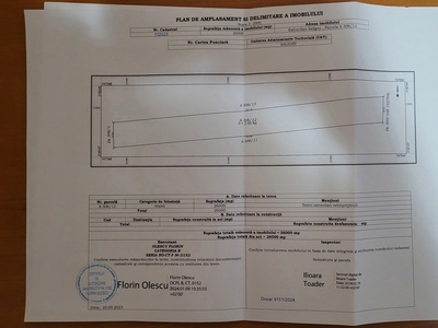 Teren extravilan Saligny