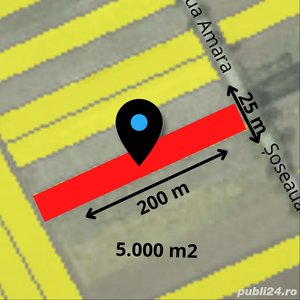 Teren Intravilan, Șoseaua Amara, Zona Oierie, 5.000 MP