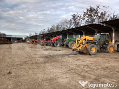 Ocazie, ferma agricola, 598 HA teren, masini agricole, spati