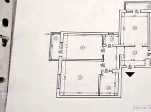 Apartament 3 camere, decomandat, etaj intermediar, Frumoasa