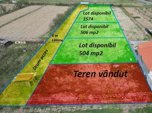 Teren de Vânzare în Comuna Victor Vlad Delamarina, Jud. Timiș