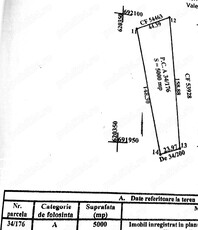 Teren extravilan de vânzare.