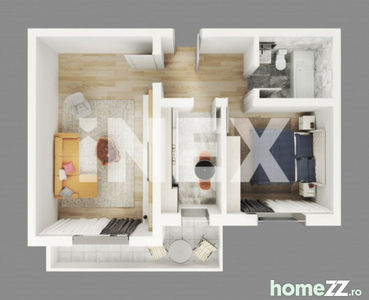 Apartament 2 camere in Pitesti | Trivale City 1 | FD