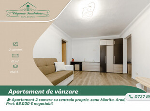 Apartament 2 camere cu centrala proprie