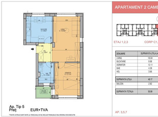 Apartament decomandat