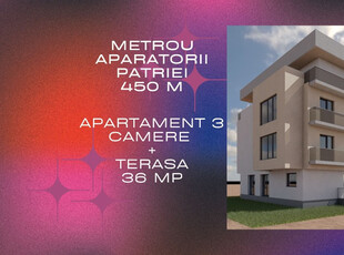 Metrou Aparatorii Patriei 450 m Apartament 3 Camere