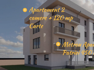 Metrou Aparatorii Patriei Apartament 2 camere 120 mp curte