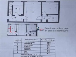 Vanzare Apartament 2 Camere Semidecomandat GiurgiuluiGradistea