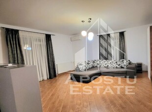 Apartament open space,mobilat si utilat,2 camere si curte,Dumbravita