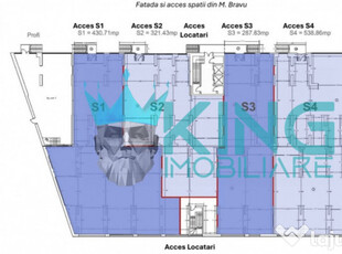 Spațiu Comercial - Mezanin | Mihai Bravu | 1806 mp | Bloc n