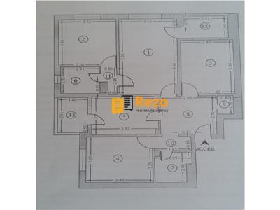 BERCENI APARTAMENT 4 CAMERE SEMIDECOMANDAT 90 MP