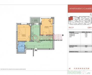 M. Berceni 3 minute - 3 camere - Finisaje premium