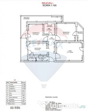 Apartament cu 3 camere de vanzare langa Spitalul Judetean