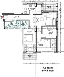 Apartament 4 camere - SUPER pret - proiect nou, finalizare iunie 2025