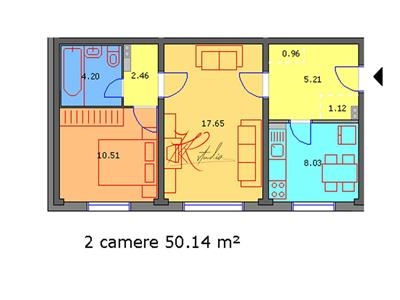 Vanzare apartament 2 camere Vasile Lascar, mobilat