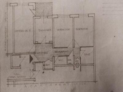 Apartament cu 3 camere Crangasi