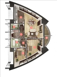 Apartament 3 camere | 94 mp | West City Tower