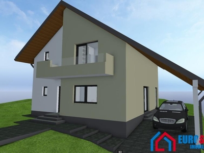 Casa individuala cu 500 mp teren in Sibiu Selimbar
